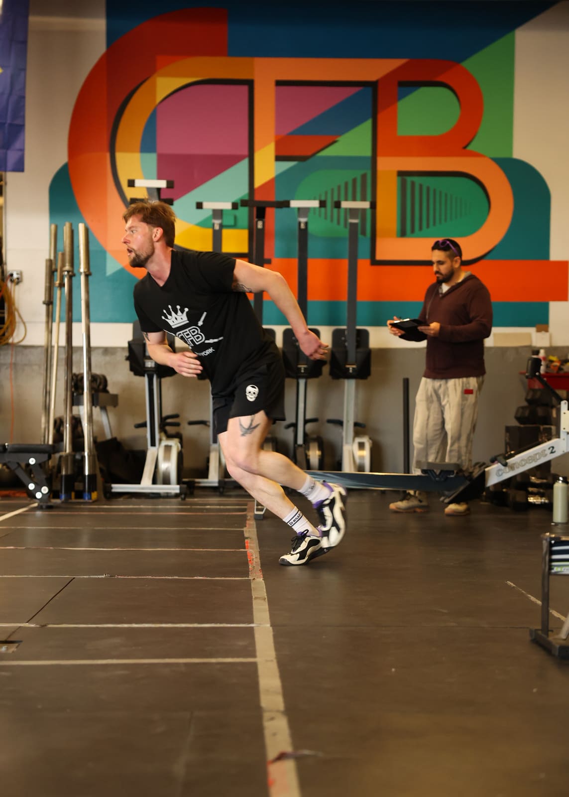 Coached training session at CrossFit Beyond near Troy