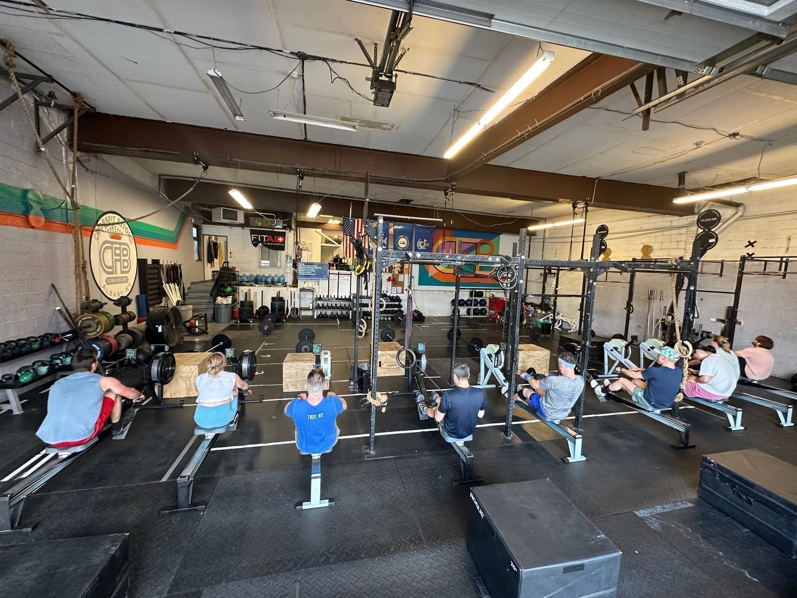 Strength coaching at CrossFit Beyond in Albany